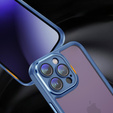 Etui do iPhone 15 Pro Max, ERBORD Impact Guard, niebieskie