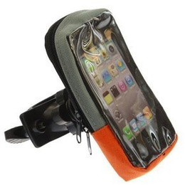 Uchwyt Rowerowy z Etui do Telefonu o rozmiarach max 12,5 x 7,5 x 1,2 cm