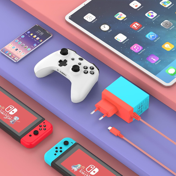 Zasilacz USB-C 39W z kablem USB-C do Nintendo Switch OLED/Switch Lite/Switch/Switch 2