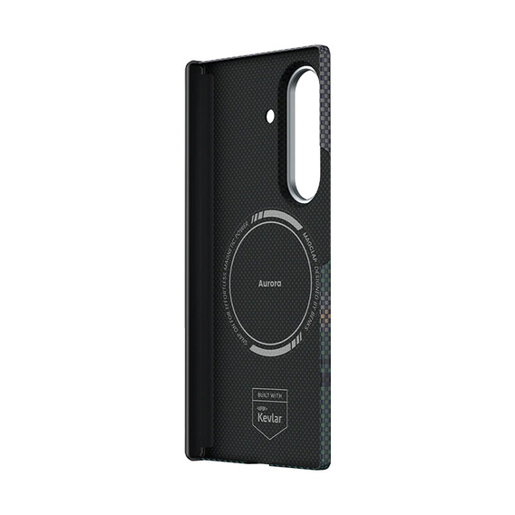 Etui Benks Magnetic Armor Air Aurora Axis Kevlar 600D/1000D (0047) do Samsung Galaxy Z Fold7 – zielony