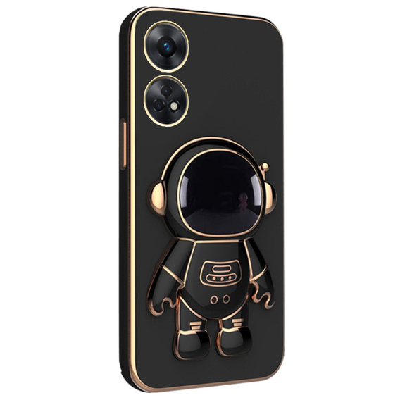 Etui do Oppo Reno8 T, Astronaut, czarne