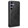 Etui z klapką do Samsung Galaxy S25, Flip, czarne
