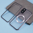 Etui Magnetic Dual Glass MagSafe do iPhone 16, różowe rose gold
