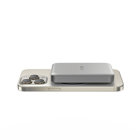 Tech-Protect Power Bank 10000mAh LifeMag MagSafe, tytanowy