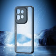 Etui DuxDucis do Motorola Edge 50 Neo / Motorola ThinkPhone 25, Aimo case, przezroczyste / czarne