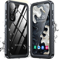 Etui Wodoodporne IP68 do Samsung Galaxy S25+ Plus, czarne