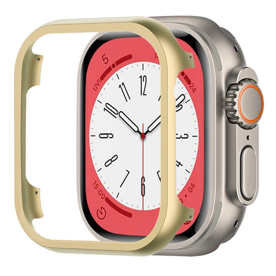 Nakładka Etui do Apple Watch Ultra 1/2/3 49mm, Złoty