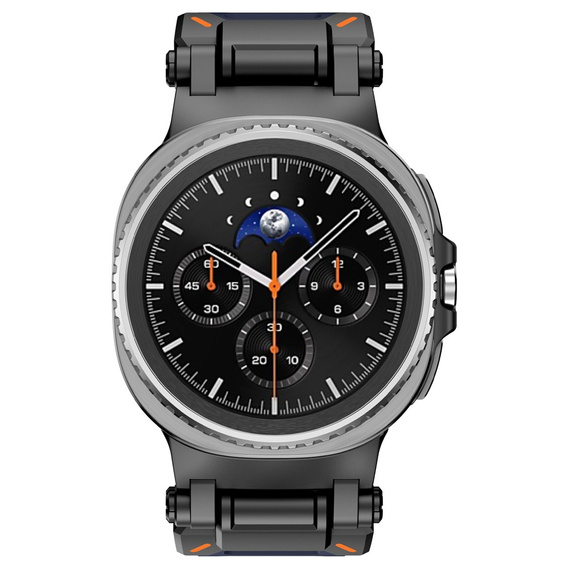 Pasek Silikonowy do Samsung Galaxy Watch 8 / 8 Classic, Granatowy