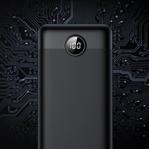Powerbank VEGER L30 30000 mAh PD QC3.0 20W – Czarny
