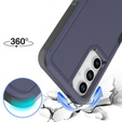 Etui pancerne do Samsung Galaxy A35 5G, Dual Shockproof, granatowe