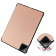 Etui do Xiaomi Pad 6S Pro 12.4, Smartcase, różowe rose gold