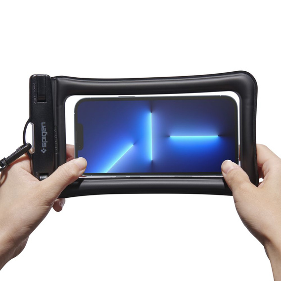 Wodoszczelne i unoszące się na wodzie etui Spigen A610 Universal Waterproof Float Case