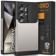 Etui do Samsung Galaxy S24 Ultra, ERBORD MagProtect Cam Slider, szare gunmetal