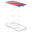 Etui Spigen do iPhone 16E, Liquid Crystal, przezroczyste + Szkło Hartowane 9H