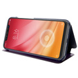 Etui Mirror View Case do Xiaomi Mi 8 / 8 Pro - Dark Blue
