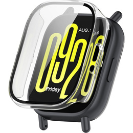 2w1 Etui + Szkło Hartowane do Xiaomi Redmi Watch 5 Lite, Przezroczyste