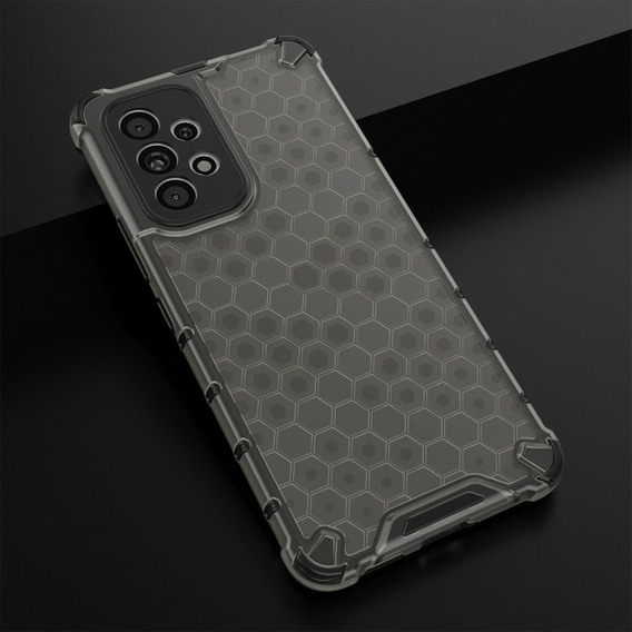 Etui Pancerne Honeycomb do Samsung Galaxy A53 5G, Czarne