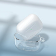 Etui Silicone na Słuchawki Apple Airpods 4, przezroczyste