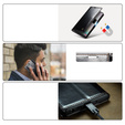 Etui z klapką CASEME do Samsung Galaxy Note 10 Plus, Waxy Textured, czarne