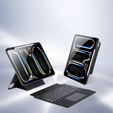 Etui z klawiaturą do iPad Pro 13" 2024 (7 gen.), Dux Ducis DK Series, czarne