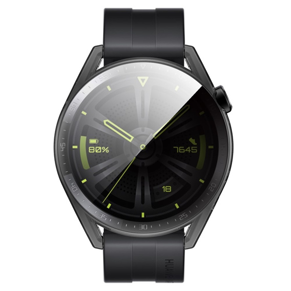 2w1 Etui z osłoną na ekran do Huawei Watch GT 3 46mm, Przezroczysty