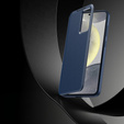 Etui z klapką do Samsung Galaxy S24 FE, Smart View Wallet, granatowe