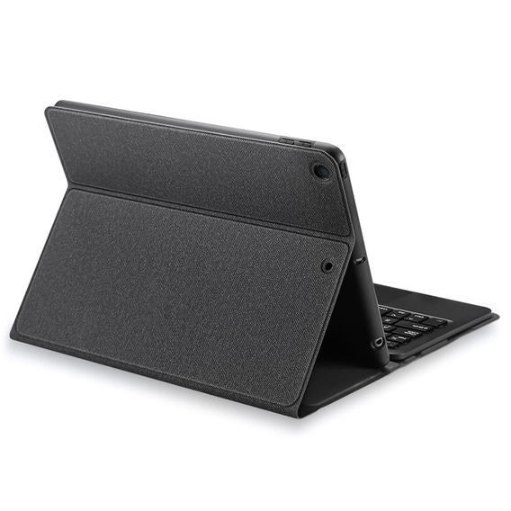 Etui z klawiaturą do iPad 10.2" 2021/2020/2019 (9/8/7 gen.), Dux Ducis Magnetic Keyboard, czarne