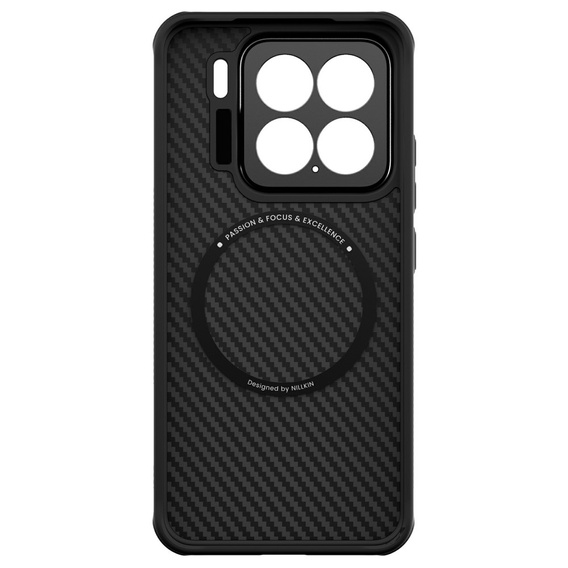 Etui do Xiaomi 15, pancerne Nillkin, CarboProp Case, do Magsafe, czarne
