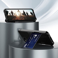 Etui do Samsung Galaxy A55 5G, Card Holder Kickstand, czarne