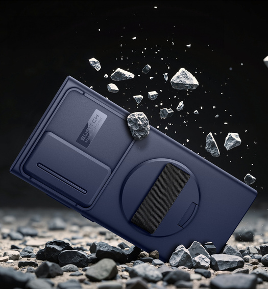 Etui do Samsung Galaxy S24 Ultra, Suritch, niebieskie