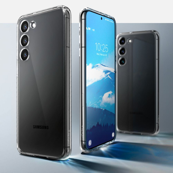 Etui Spigen do Samsung Galaxy S23, Ultra Hybrid, przezroczyste