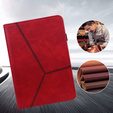 Etui do Samsung Galaxy Tab S9 / S9 FE / S10 FE, Classic, z miejscem na rysik, czerwone