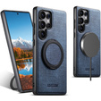 Etui do Samsung Galaxy S25 Ultra, SUTENI G3, magnetyczne z podstawką – niebieskie