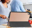 Etui do Samsung Galaxy Tab S11, Smartcase z miejscem na rysik, różowe złoto