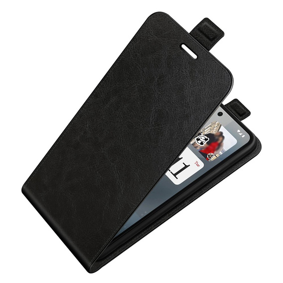 Etui z klapką do Nothing Phone 3a, Flip, czarne