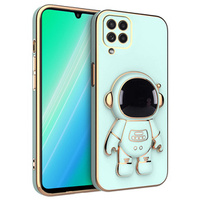 Etui do Samsung Galaxy A22 4G, Astronaut, miętowe