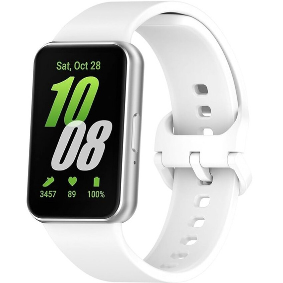 Pasek Silikonowy do Samsung Galaxy Fit 3, Biały