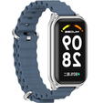 Pasek Silikonowy do Xiaomi Redmi Smart Band 2 / Xiaomi Smart Mi Band 8 Active, Niebieski