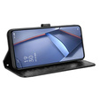 Etui z klapką do Xiaomi Poco F7 Wallet Rhombus - czarne