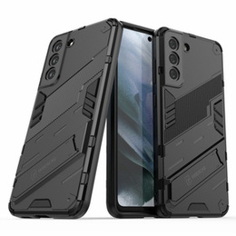 Etui do Samsung Galaxy S21 FE, Military kickstand, czarne
