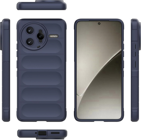 Etui do Xiaomi Poco F7 Ultra, Gaming Shockproof, granatowe