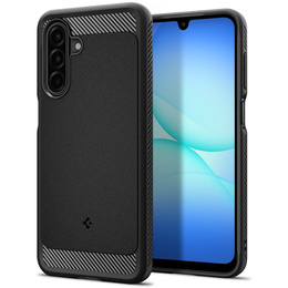 Etui Spigen do Samsung Galaxy A17 4G/5G, Rugged Armor MagSafe, czarne