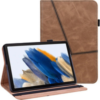 Etui do Samsung Galaxy Tab A9, Classic, z miejscem na rysik, brązowe