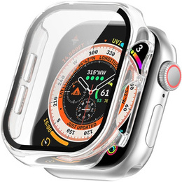2w1 Etui + Szkło Hartowane do Apple Watch 10/11 42MM, Przezroczyste