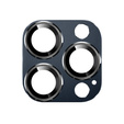 2x Szkło + szybka na aparat granatowa do iPhone 15 Pro Max, ERBORD Hartowane 3D