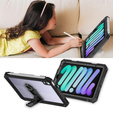 Etui Wodoodporne IP68 do iPad mini 8.3" 2021 (6 gen.) / iPad mini 8.3" 2024 (7 gen.), czarne