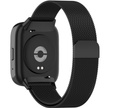 Pasek Bransoleta Milanese do Xiaomi Redmi Watch 3 Active, Czarna