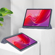 Etui z przezroczystym akrylowym tyłem i miejscem na rysik do Lenovo Tab M11 – fioletowe