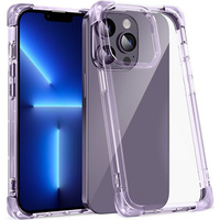 Etui do iPhone 13 Pro Max, ERBORD CornerShield, fioletowe