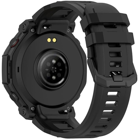 Pasek Silikonowy do Amazfit T-Rex 3 Pro, czarny